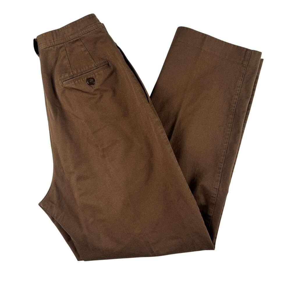 Vintage Liz Claiborne Lizsport Pants Womens 6 Pleated Twill Chino Straight Leg